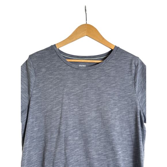 Gilligan & Omalley Women's Short Sleeve Soft Lounge Pullover Top Size XXL Gray - Picture 3 of 4